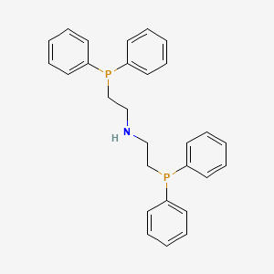 molecular formula C28H29NP2 B3192937 Bis(2-(diphenylphosphino)ethyl)amine CAS No. 66534-96-1