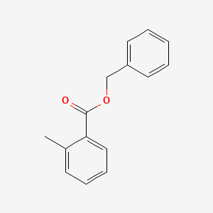 molecular formula C15H14O2 B3192985 Benzyl 2-methylbenzoate CAS No. 67157-60-2