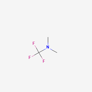 B3193043 1,1,1-Trifluorotrimethylamine CAS No. 677-41-8