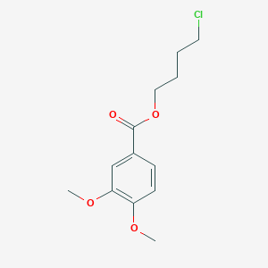 molecular formula C13H17ClO4 B031931 4-Chlorobutyl 3,4-dimethoxybenzoate CAS No. 69788-75-6