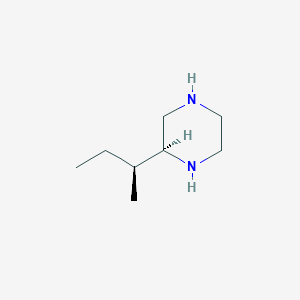 B3193115 (S)-2-((S)-sec-Butyl)piperazine CAS No. 681484-77-5