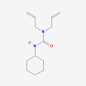 molecular formula C13H22N2O B319319 N,N-diallyl-N'-cyclohexylurea CAS No. 76958-91-3