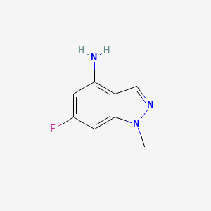 6-Fluoro-1-methyl-1H-indazol-4-amine