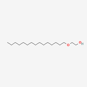 molecular formula C17H36O2 B3193332 Pentadecyl ethyleneglycol monoether CAS No. 70709-94-3