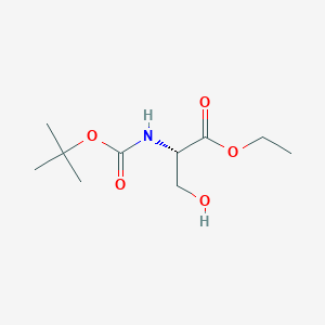 (S)-Ethyl 2-((tert-butoxycarbonyl)amino)-3-hydroxypropanoate