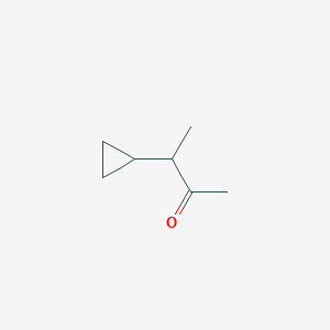 molecular formula C7H12O B3193370 3-Cyclopropylbutan-2-one CAS No. 71058-45-2