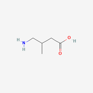 molecular formula C5H11NO2 B3193378 4-氨基-3-甲基丁酸 CAS No. 71135-23-4
