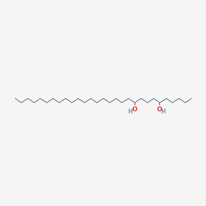 molecular formula C29H60O2 B3193415 6,10-Nonacosanediol CAS No. 71418-30-9