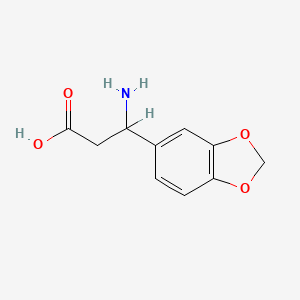 3-Amino-3-benzo[1,3]dioxol-5-yl-propionic acid