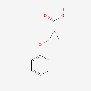 2-Phenoxycyclopropanecarboxylic acid