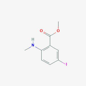 Methyl 5-iodo-2-(methylamino)benzoate
