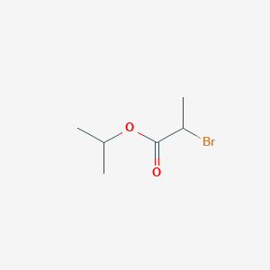 molecular formula C6H11BrO2 B3193692 Isopropyl 2-bromopropanoate CAS No. 7401-84-5
