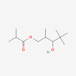 Propanoic acid, 2-methyl-, 3-hydroxy-2,4,4-trimethylpentyl ester