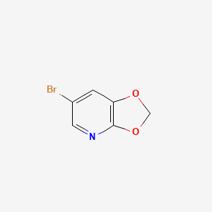 molecular formula C6H4BrNO2 B3193877 6-Bromo-[1,3]dioxolo[4,5-b]pyridine CAS No. 76470-56-9