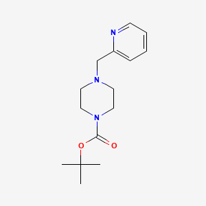 molecular formula C15H23N3O2 B3193947 Tert-butyl 4-(pyridin-2-ylmethyl)piperazine-1-carboxylate CAS No. 77278-93-4
