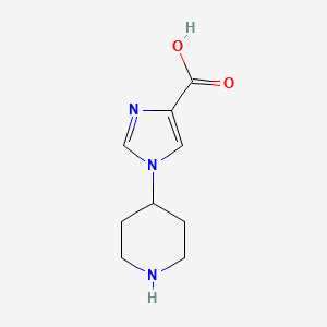 1-(4-piperidinyl)-1H-Imidazole-4-carboxylic acid