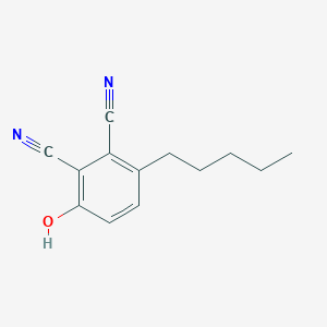 3-Hydroxy-6-pentylbenzene-1,2-dicarbonitrile