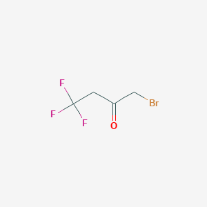 molecular formula C4H4BrF3O B3194071 1-Bromo-4,4,4-trifluoro-2-butanone CAS No. 787604-81-3