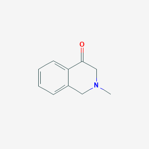 molecular formula C10H11NO B3194121 2-Methyl-2,3-dihydroisoquinolin-4(1H)-one CAS No. 79841-13-7