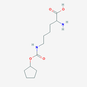 2-amino-6-(cyclopentyloxycarbonylamino)hexanoic Acid