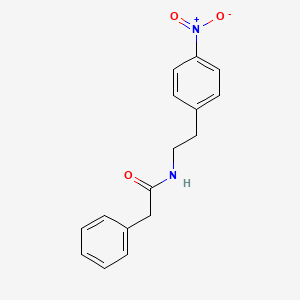 Benzeneacetamide, N-[2-(4-nitrophenyl)ethyl]-