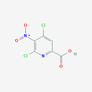 molecular formula C6H2Cl2N2O4 B3194507 4,6-Dichloro-5-nitro-2-pyridinecarboxylic acid CAS No. 850544-26-2