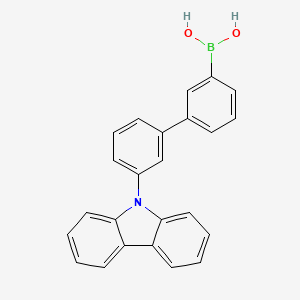 (3'-(9H-Carbazol-9-yl)-[1,1'-biphenyl]-3-yl)boronic acid