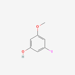 molecular formula C7H7IO2 B3194639 3-Iodo-5-methoxyphenol CAS No. 855839-41-7