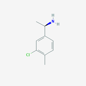 (1R)-1-(3-Chloro-4-methylphenyl)ethylamine