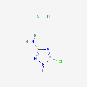 3-Chloro-1H-1,2,4-triazol-5-amine hydrochloride