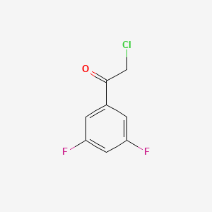 molecular formula C8H5ClF2O B3195616 2-Chloro-1-(3,5-difluorophenyl)ethanone CAS No. 920023-60-5