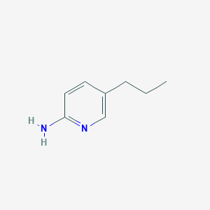 molecular formula C8H12N2 B3195674 5-Propylpyridin-2-amine CAS No. 92410-92-9