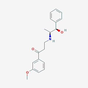 molecular formula C19H23NO3 B031961 Oxyfedrine CAS No. 15687-41-9