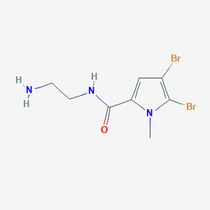 N-(2-aminoethyl)-4,5-dibromo-1-methyl-1H-pyrrole-2-carboxamide