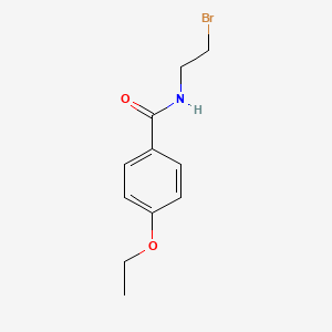 molecular formula C11H14BrNO2 B3196832 N-(2-bromoethyl)-4-ethoxybenzamide CAS No. 100129-14-4