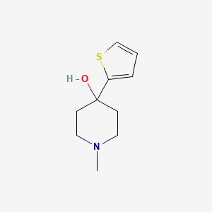 1-Methyl-4-(thiophen-2-yl)piperidin-4-ol