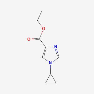 ethyl 1-cyclopropyl-1H-imidazole-4-carboxylate