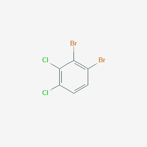 molecular formula C6H2Br2Cl2 B3196959 1,2-Dibromo-3,4-dichlorobenzene CAS No. 100191-48-8