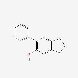 6-Phenyl-2,3-dihydro-1H-inden-5-ol