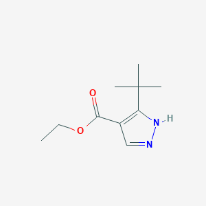 Ethyl 3-(tert-butyl)-1H-pyrazole-4-carboxylate