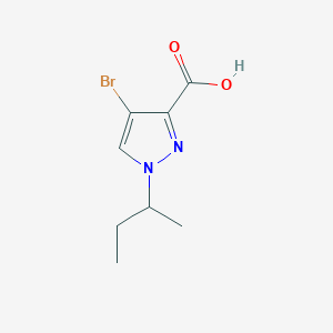 4-Bromo-1-sec-butyl-1H-pyrazole-3-carboxylic acid