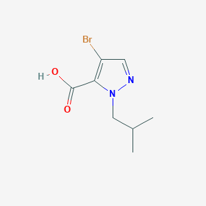 4-Bromo-1-isobutyl-1H-pyrazole-5-carboxylic acid