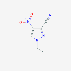 1-Ethyl-4-nitro-1H-pyrazole-3-carbonitrile
