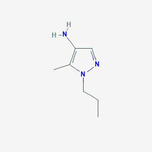 5-methyl-1-propyl-1H-pyrazol-4-amine