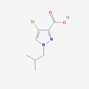 4-Bromo-1-isobutyl-1H-pyrazole-3-carboxylic acid