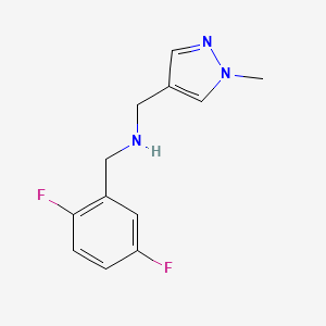 N-(2,5-Difluorobenzyl)-1-(1-methyl-1H-pyrazol-4-yl)methanamine