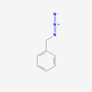 molecular formula C7H7N3 B031978 Benzyl azide CAS No. 622-79-7