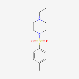 molecular formula C13H20N2O2S B3198003 1-Ethyl-4-tosylpiperazine CAS No. 100800-51-9