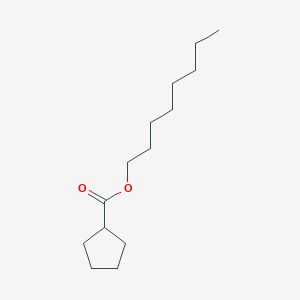 molecular formula C14H26O2 B3198090 Octyl cyclopentanecarboxylate CAS No. 100912-19-4