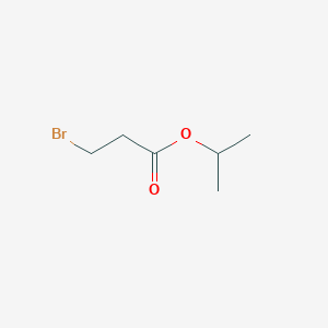 molecular formula C6H11BrO2 B3198145 Isopropyl 3-bromopropanoate CAS No. 100983-10-6